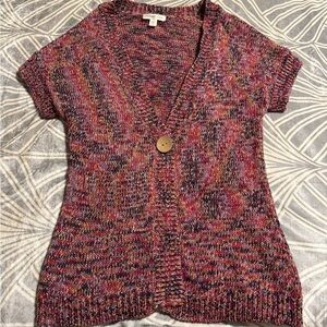COLDWATER CREEK Multicolor Knit Women's Sweater SIZE SMALL